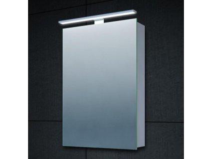 Koupelnová skříňka se zrcadlem a LED osvětlením 400x600x140mm