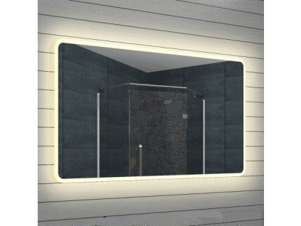 Zrcadlo s LED osvětlením 1400x700x30mm