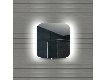 Zrcadlo s LED osvětlením 600x600x30mm
