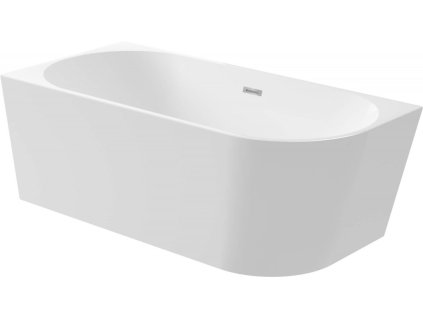DEANTE - Akrylátová vana Silia bílá, rohová/volně stojící, levá - 140 cm KDS_014L
