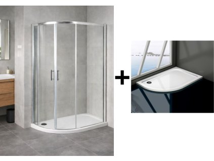 sprchovy asymetricky kout ibiza ii vanicka venets