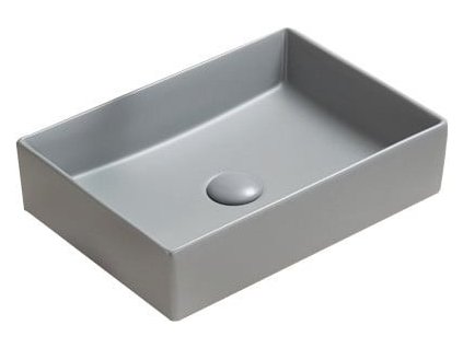 MEXEN - Goya umyvadlo na desku 45x32, šedá mat 22184561