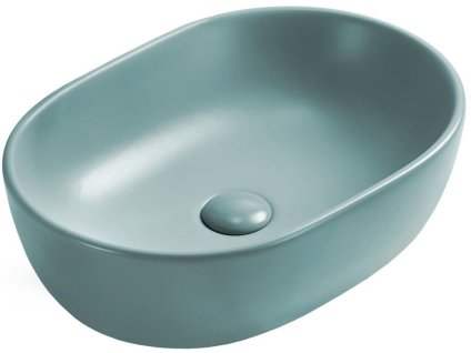 MEXEN - Viki umyvadlo na desku 48 x 35, světle zelená matná 21054848