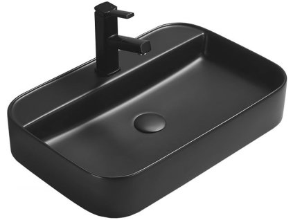MEXEN - Sofia umyvadlo na desku 60 x 40, černá mat 22156085