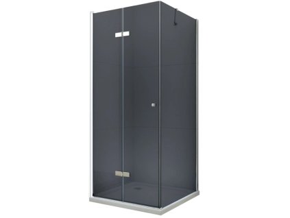 MEXEN/S - LIMA sprchový kout 90x100, grafit, chrom 856-090-100-01-40