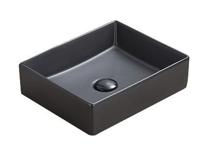 MEXEN - Goya umyvadlo na desku 40x32, černá mat 22184085