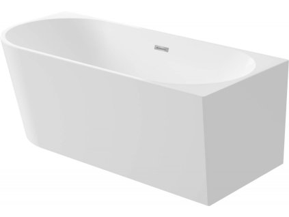 DEANTE - Silia bílá Akrylátová vana, rohová/volně stojící, pravá - 150 cm KDS_015P
