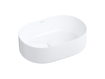 OMNIRES - MESA umyvadlo na desku, 46  x 31 cm bílá lesk /BP/ MESA460BP