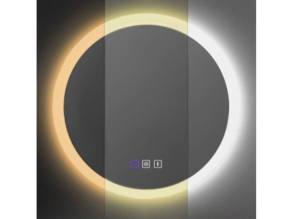 Tutumi - Zrcadlo LED BLUETOOTH FFJ 60cm HOM-06501