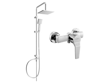 MEXEN/S - Tord sprchová souprava s baterií Caro, chrom 746640200-00