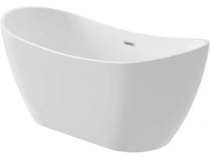 DEANTE - Akrylátová vana Arnika bílá, volně stojící, oválná - 170 cm KDA_017V