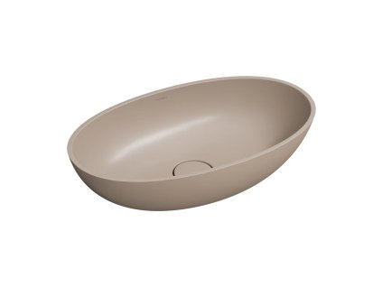 OMNIRES - SHELL M+ umyvadlo na desku, 60 x 35 cm, béžová mat SHELLUNDB