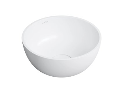 OMNIRES - SHELL M+ umyvadlo na desku, O35 cm, bílá mat SHELL350UNBM