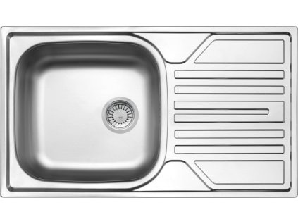 DEANTE - Legato nerez satin - Nerezový dřez, 1 - bowl s odkapávačem - 3.5" drain ZEL_0113