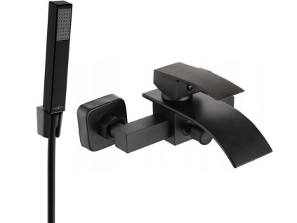 MEXEN/S - Aries R77 vanová baterie s příslušenstvím, černá 74483R77-70