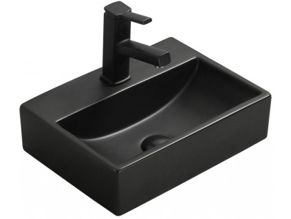 MEXEN - Mini umyvadlo na desku 40x30 cm černá matná 21094085