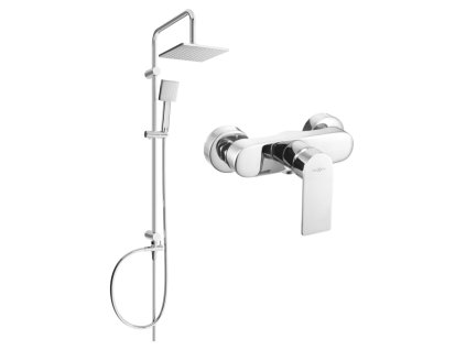 MEXEN/S - Tord sprchový sloup včetně sprchové baterie Royo, chrom 72240200-00