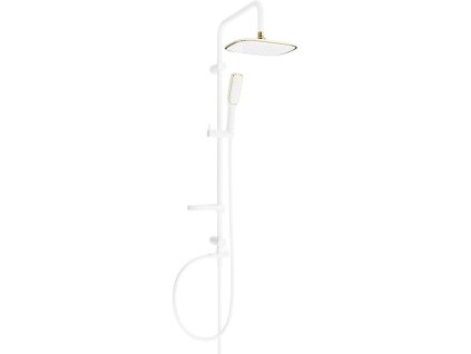 MEXEN/S - X49 sprchový sloup bílá / zlatá 798494991-25