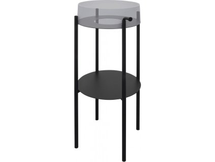 DEANTE - Temisto černá - Stojící koupelnová konzola CKS_N36A