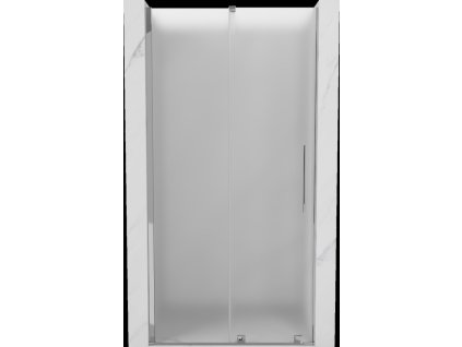 MEXEN/S - Velar posuvné sprchové dveře 120, dekor, chrom 871-120-000-31-01