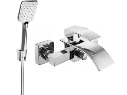 MEXEN/S - Aries R62 vanová baterie s příslušenstvím, chrom 74483R62-00