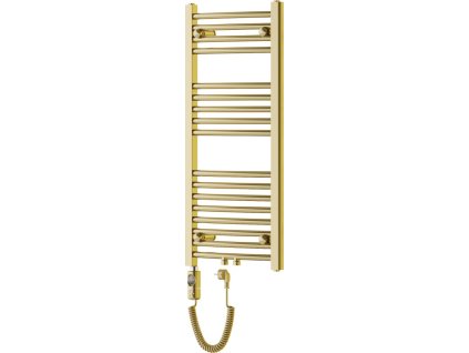 MEXEN/S - Ares radiátor + topná tyč 900 x 400 mm, 300 W, zlatá W102-0900-400-2300-50