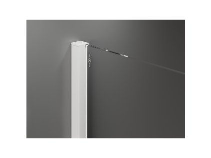MEXEN/S - Velar Duo posuvné sprchové dveře 200, dekor, bílá 871-200-000-32-20