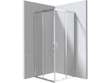 DEANTE - Funkia Evo čtvercový sprchový kout, čtvercový, 90x90 cm, KYC_0099P