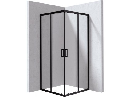 DEANTE - Funkia Evo čtvercový sprchový kout, čtvercový, 80x80 cm, KYC_N088P