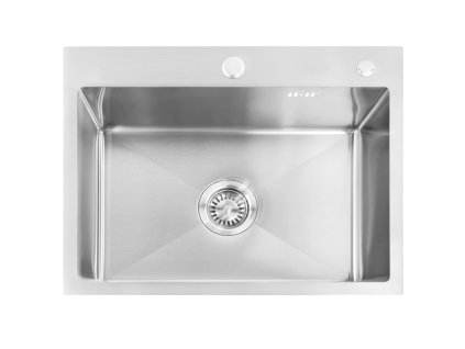 REA - Ocelový dřez Liam BRUSH NICKEL ZLE-06006