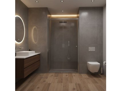 REA - Sprchové dveře Primo Slide 120 Chrome REA-K0566