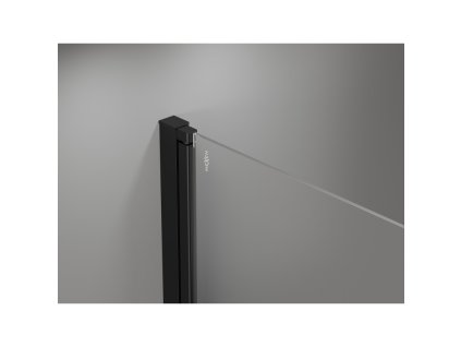 MEXEN/S - Mist-B Duo sprchový kout dveře křídlové 70 x 100, černá okraj, černá 8A2-070L-100P-70-70