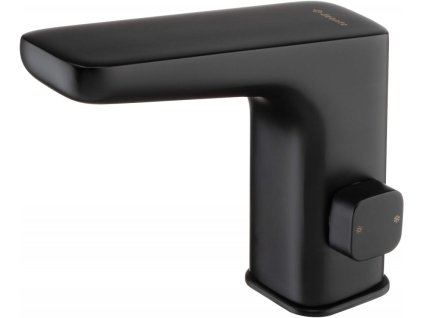 DEANTE - Hiacynt černá - Umyvadlová baterie senzorová, s regulací teploty - 6xAA BQH_N29R