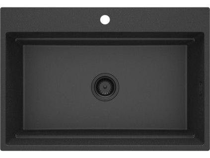 DEANTE - Magnetic grafitová - Granitový dřez, jednokomorový ZRM_G10B