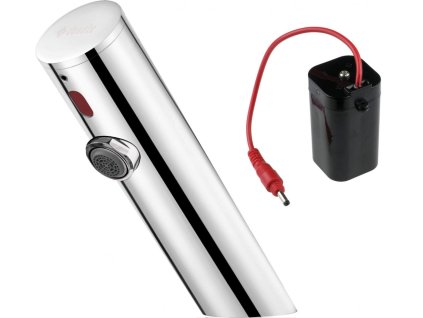 DEANTE - Senzorová baterie na umyvadlo Sense silikonová, otočná, bez regulace teploty - 4xAA BQR_P28R