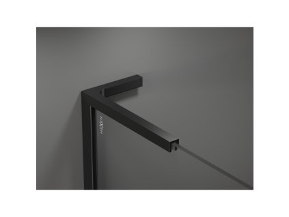 MEXEN/S - Velar L posuvné sprchové dveře 110, dekor, černá - 871-110-003-31-66 871-110-003-31-70