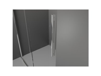 MEXEN/S - Velar L sprchový kout, posuvné dveře 110 x 70, dekor, chrom 871-110-070-33-01