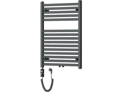 MEXEN/S - Hades radiátor + topná tyč 800 x 600 mm, 600 W, antracit W104-0800-600-2600-66