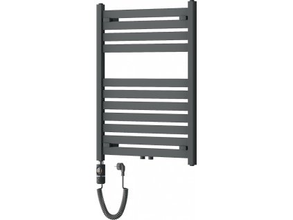 MEXEN/S - Uran radiátor + topná tyč 800 x 600 mm, 600 W, antracit W105-0800-600-2600-66