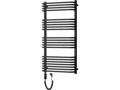 MEXEN/S - Apollo radiátor + topná tyč 1210 x 650 mm, 900 W, černá W117-1210-650-2900-70
