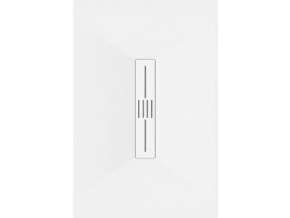 MEXEN/S - Toro obdélníková sprchová vanička SMC 120 x 70, bílá, mřížka bílá 43107012-W