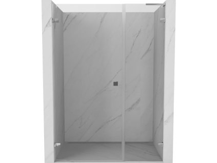 MEXEN/S - Lunar-B L sprchové dveře křídlové levé 115, transparent, chrom 832SL-115-050-01-00-L