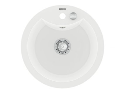 MEXEN - Diego granitový dřez 1 488x480 mm, bílá 6512481000-20