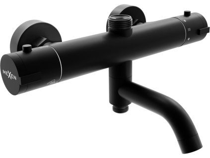 MEXEN - Kai termostatická vanová a sprchová baterie černá 77900-70