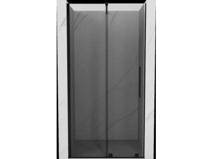 MEXEN/S - Velar posuvné sprchové dveře 110, grafit, černá 871-110-000-41-70
