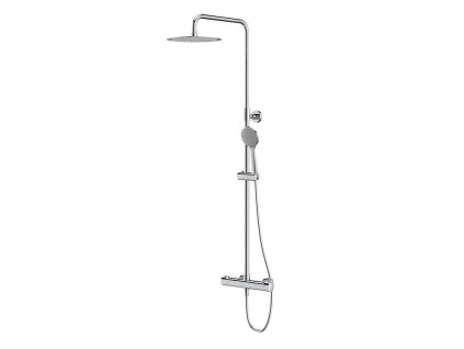 CERSANIT - Sprchový sloup s termostatickou baterií CITY, chrom S951-340
