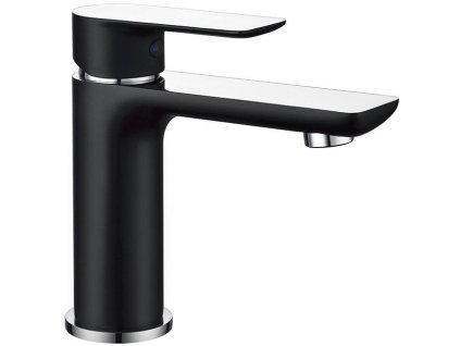 MEXEN - Alfa umyvadlová baterie, černá/chrom 745700-71