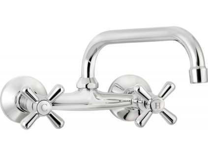 DEANTE - Symetrio chrom - Umyvadlová baterie nástěnná BOS_050D