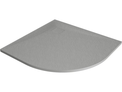 MEXEN - Bert čtvrtkruhová sprchová vanička SMC 90 x 90, šedá 4KR619090