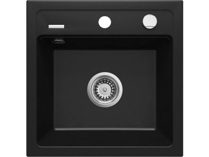 DEANTE - Zorba černá - Granitový dřez ZQZ_N103